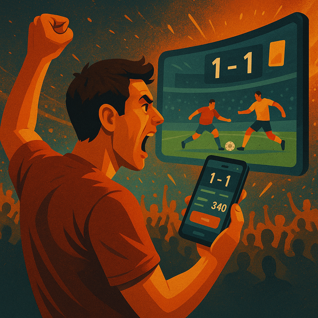 Emoția Pariurilor Live Fiecare Moment Contează